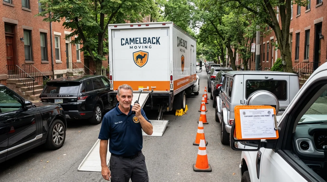 City street loading permit setup in Sussex, VA